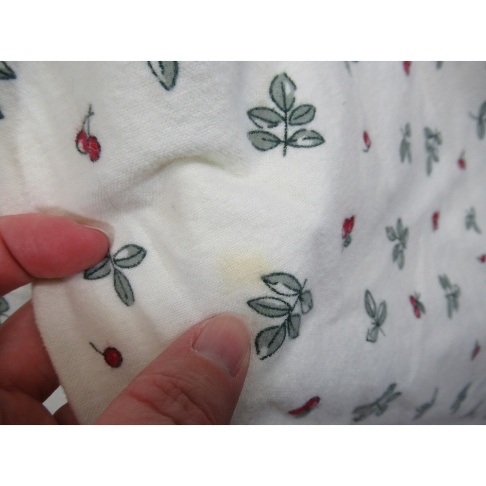 Vintage Carole Flannel Nightgown Plus Size 2X Berry Print Grandma - Picture 7 of 7
